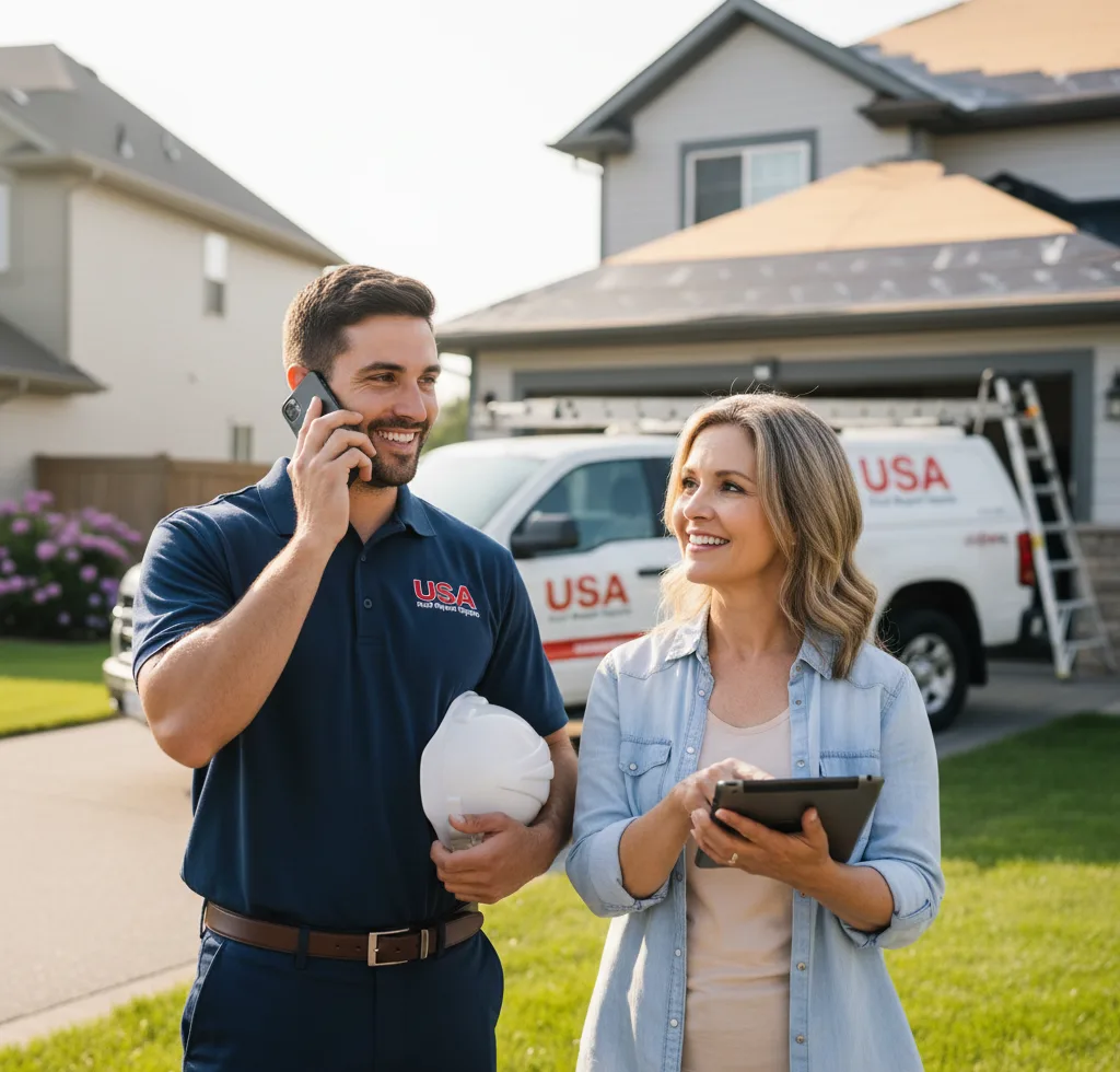 USA Roof Repair Experts customer support in Tumwater